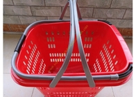 Trole de compra rodado Virgin dos cestos de compras de Rod da tração do Duralumin nas rodas